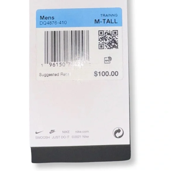 Nike Yoga DRI-Fit Restore Full Zip Fleece Hoodie in Blue DQ4876-410 - Picture 7 of 15